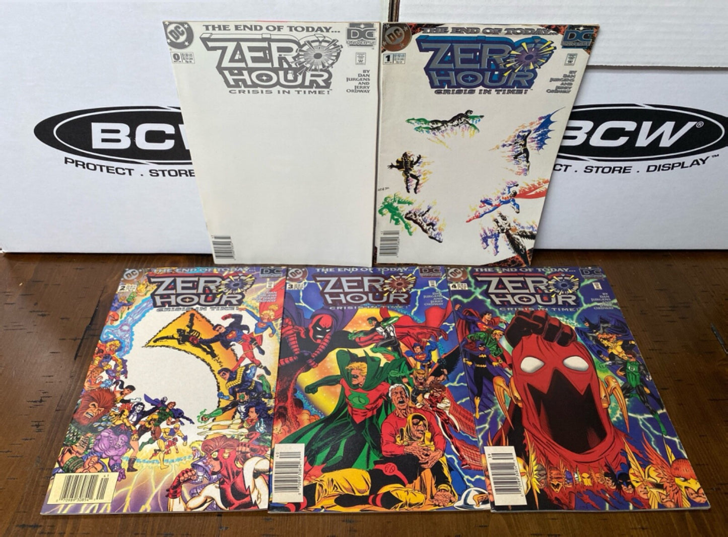 DC Comics Zero Hour #0-4 Modern Age 1994 Complete
