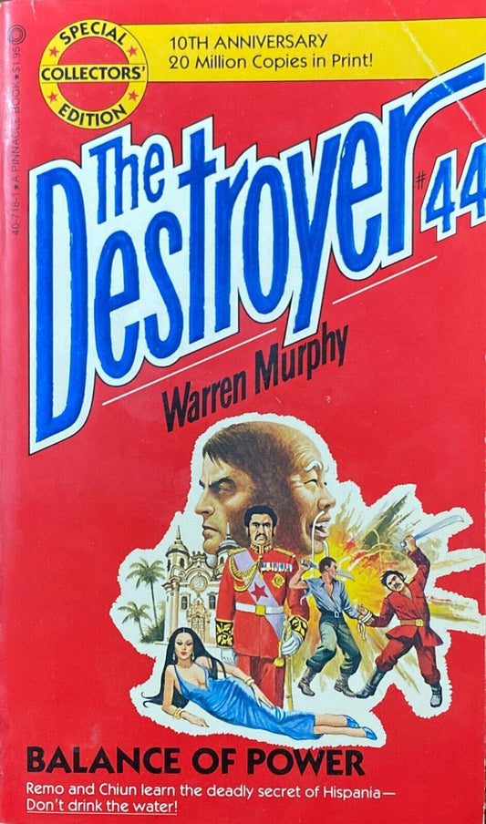 The Destroyer #44 Balance of Power by Warren Murphy 1981