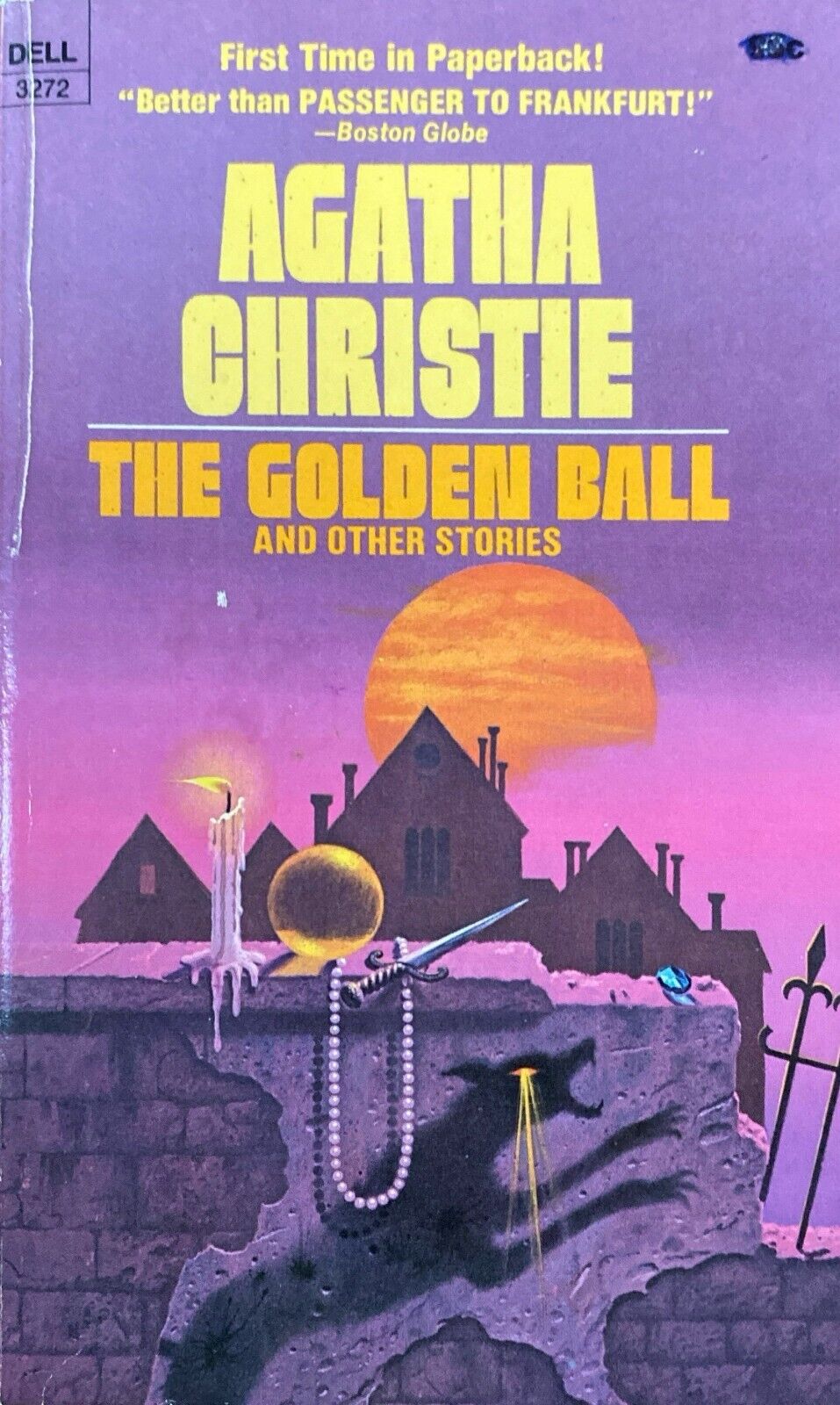 The Golden Ball by Agatha Christie 1972 Dell 53272 Paperback