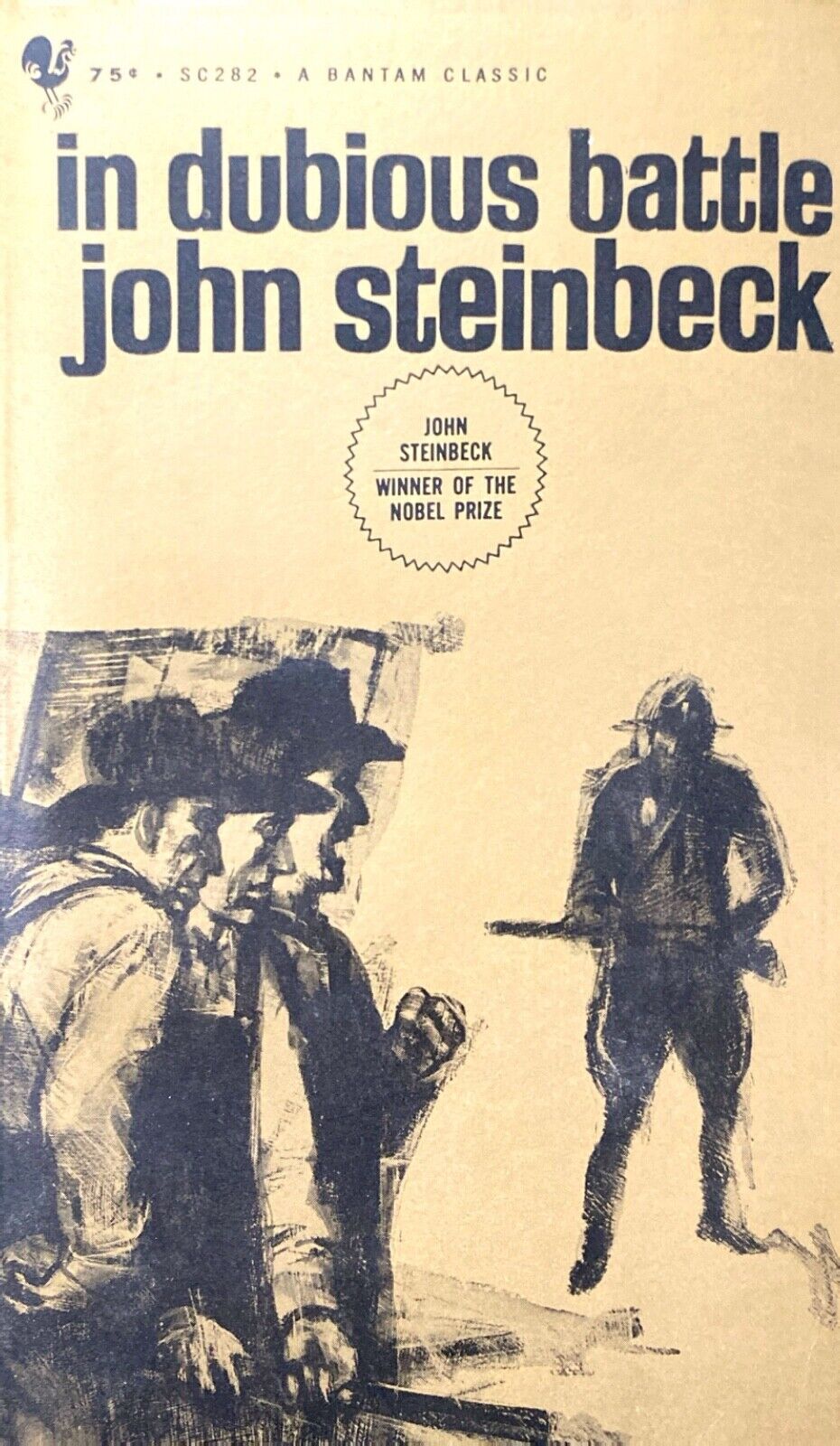 In Dubious Battle by John Steinbeck 1966 Bantam SC282 Paperback