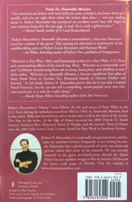 Honorable Mention by Robert N. Macomber 2004 Pineapple Press Hardcover