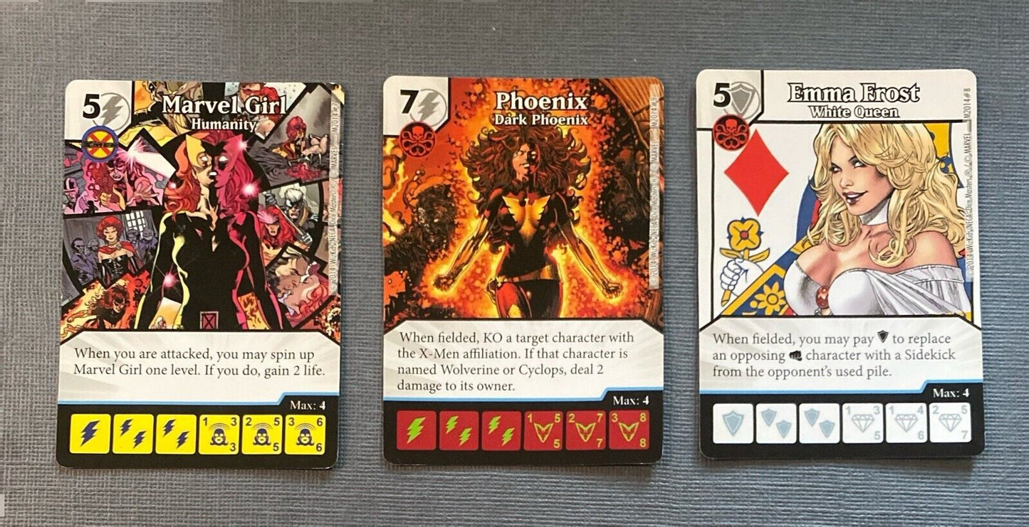 Wizkids Marvel Dice Masters Uncanny X-Men Dark Phoenix Promo Set