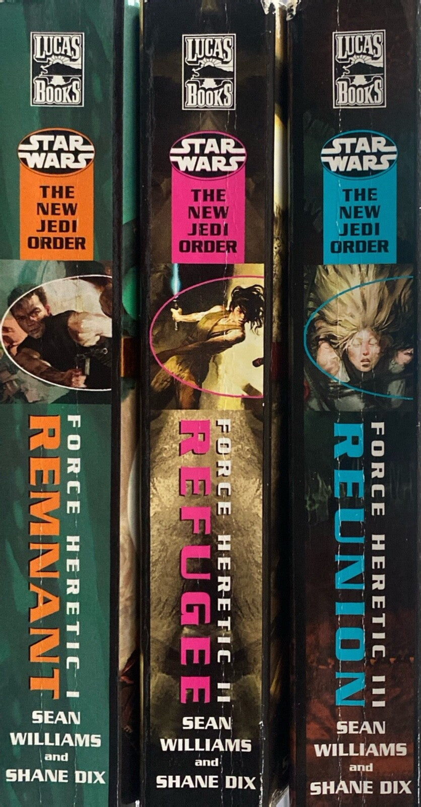 Sar Wars: The New Jedi Order - Force Heretic Trilogy by Williams & Dix Paperback