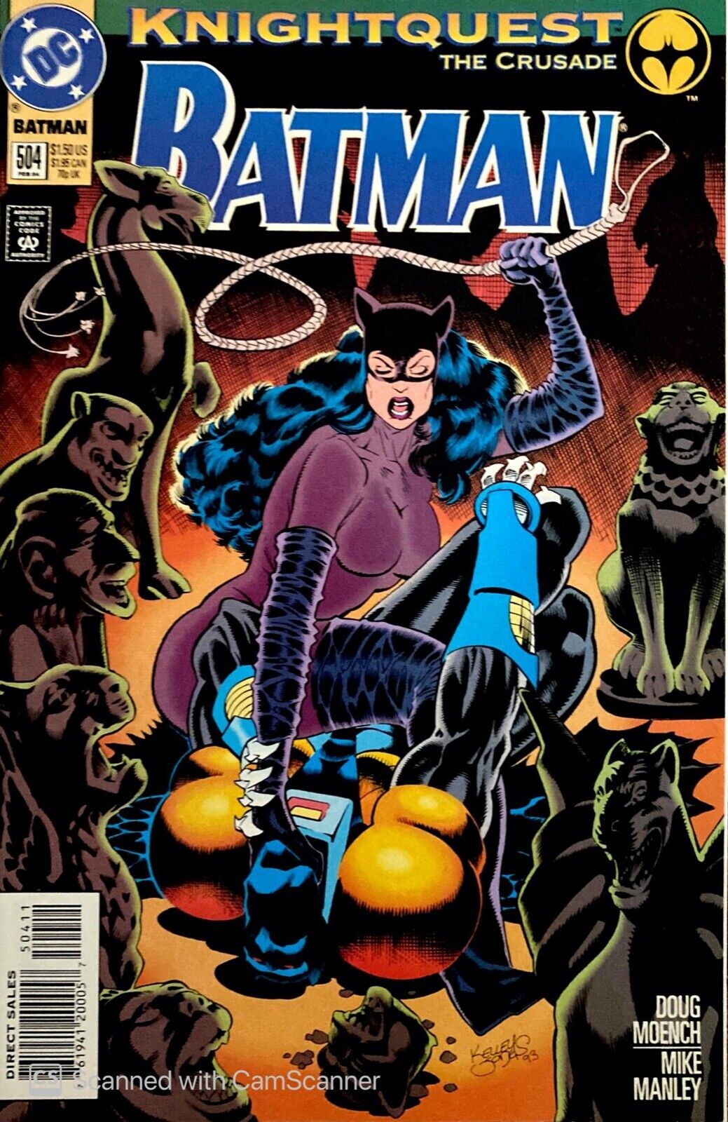 DC Comics Batman #504 Modern Age 1994 Knightquest