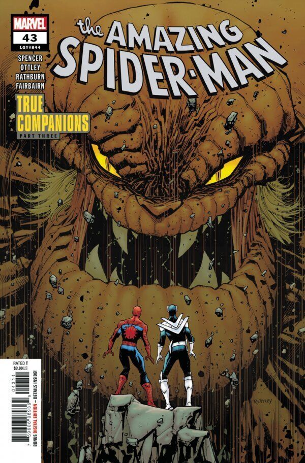 Marvel Comics Amazing Spider-man #43 Legacy #844 Modern Age 2020