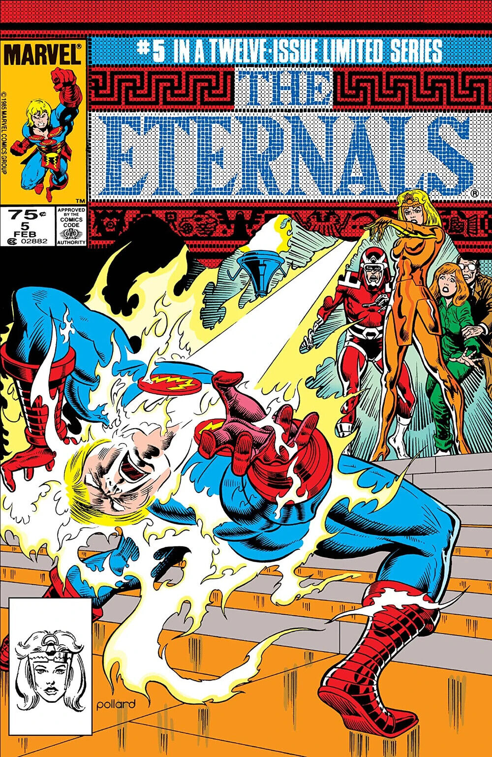 Marvel Comics The Eternals #5 Copper Age 1986