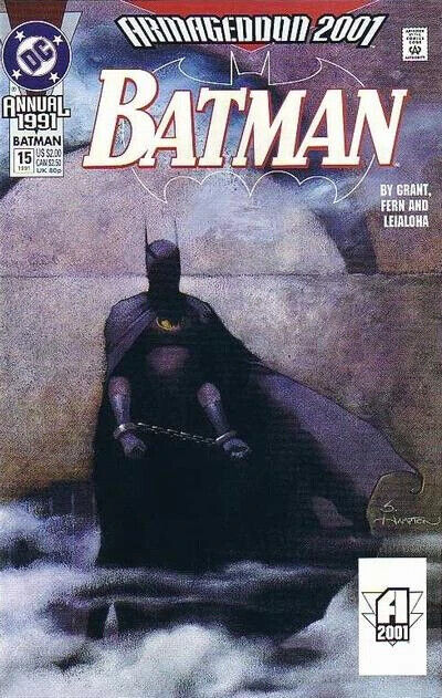 DC Comics Batman Annual #15 Copper Age 1991 Armageddon 2001