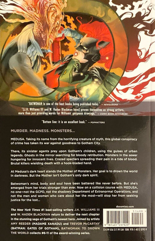 DC Comics Batwoman Volume 2: To Drown the World 2013 Paperback TPB