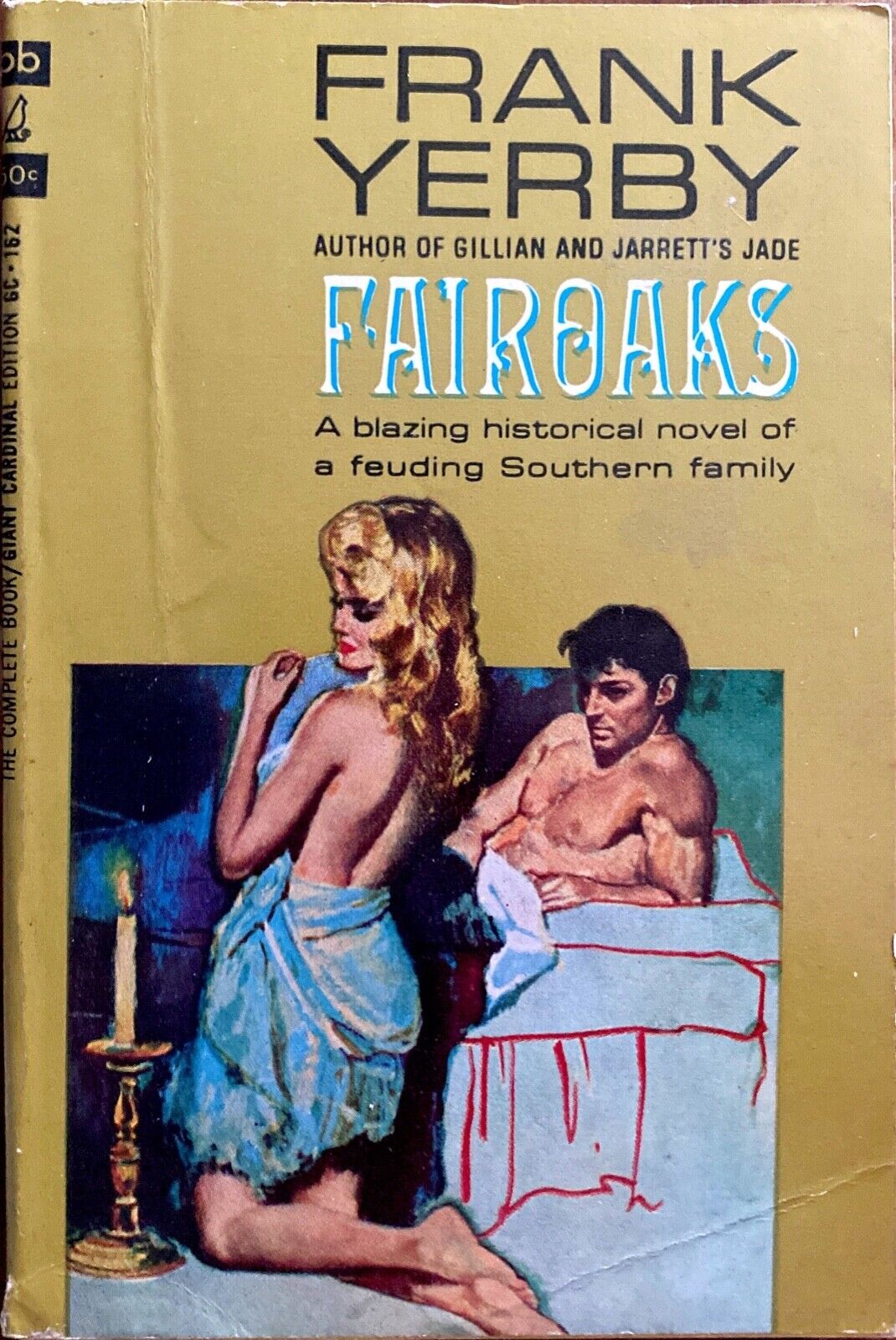 Fair Oaks by Frank Yerby 1962 Giant Cardinal GC162 Paperback