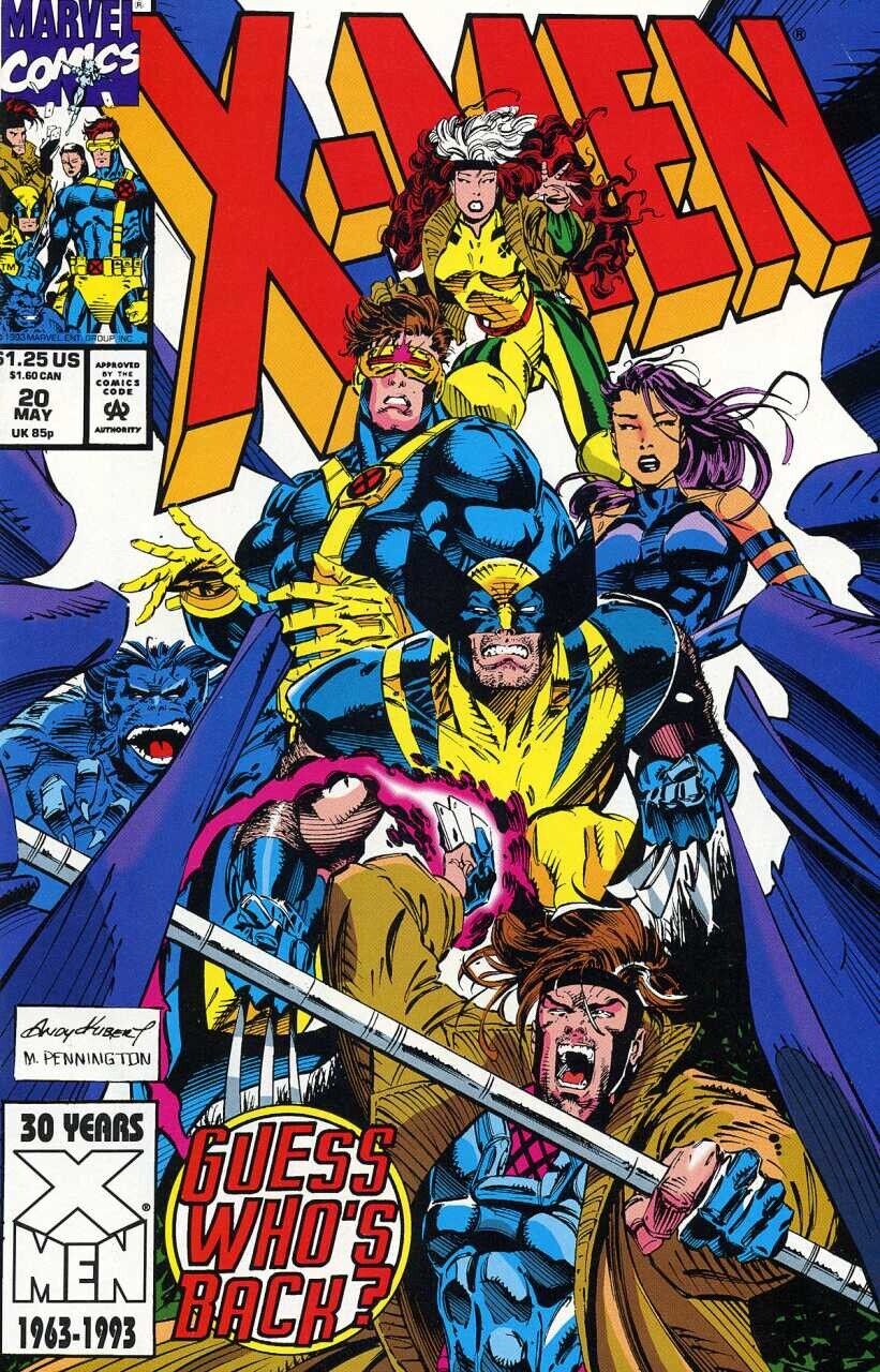 Marvel Comics X-Men #20 Modern Age 1993