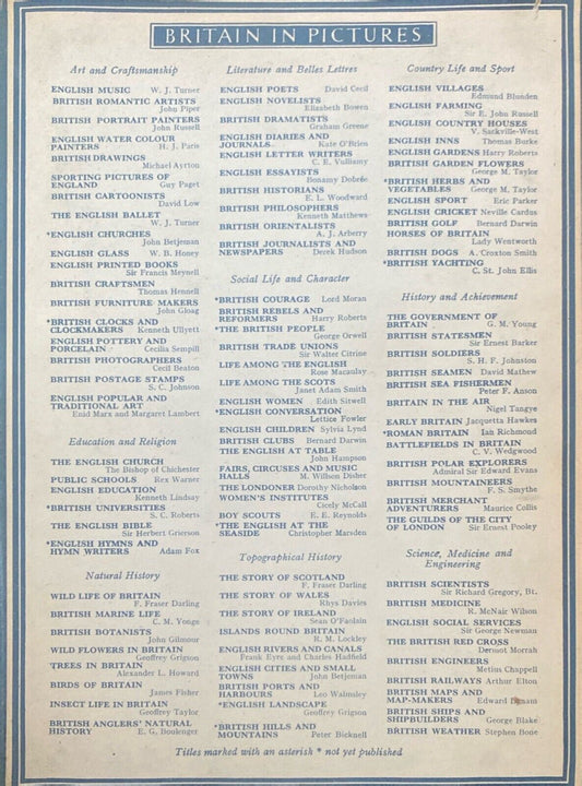 British Anglers' Natural History by E.G. Boulenger 1946 Collins Hardcover