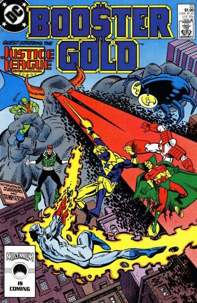 DC Comics Booster Gold #22 Copper Age 1987