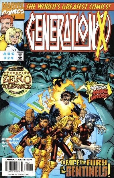 Marvel Comics Generation X #29 Modern Age 1997