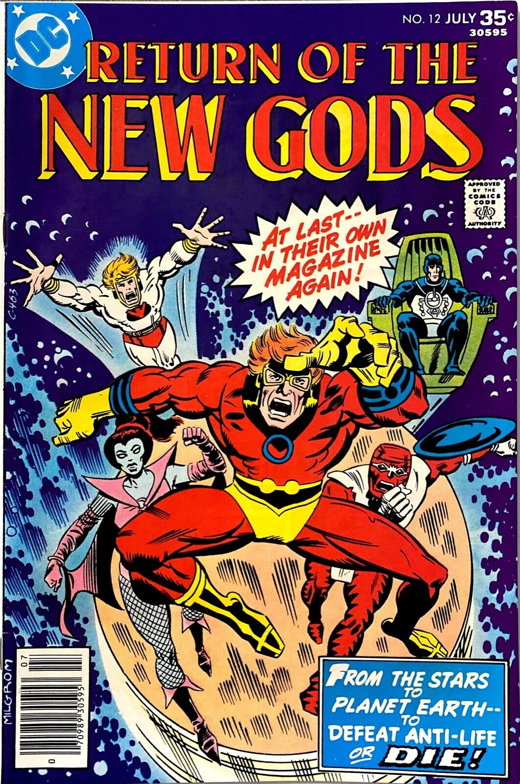 DC Comics New Gods #12 Bronze Age 1977