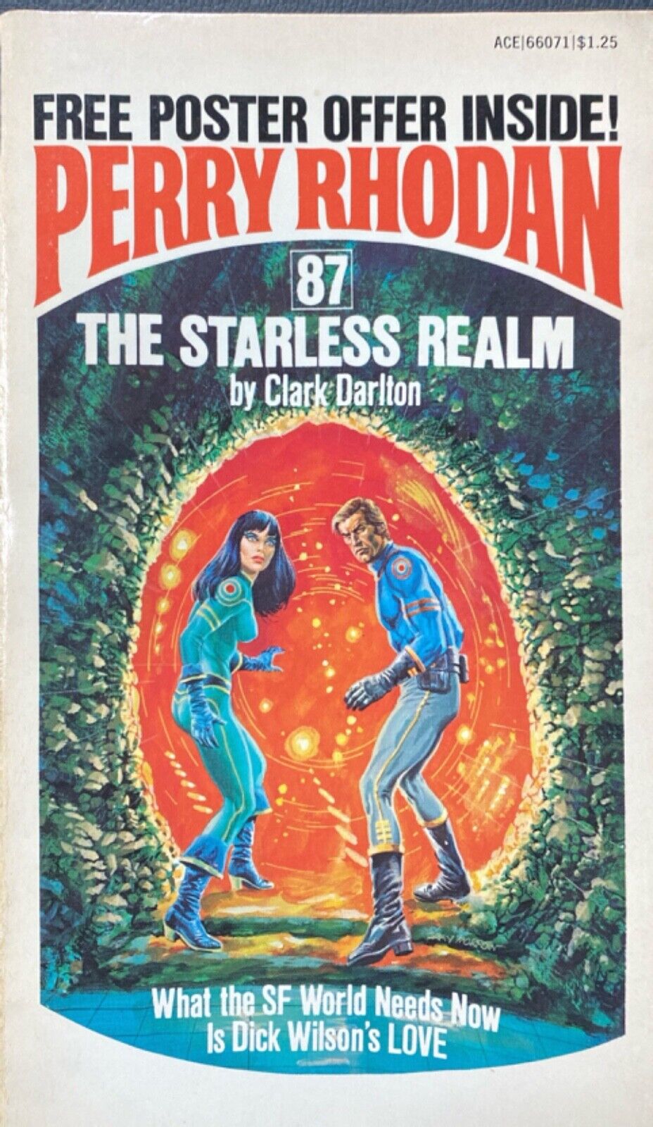 Perry Rhodan #87: The Starless Realm by Clark Darlton 1976 Ace Paperback
