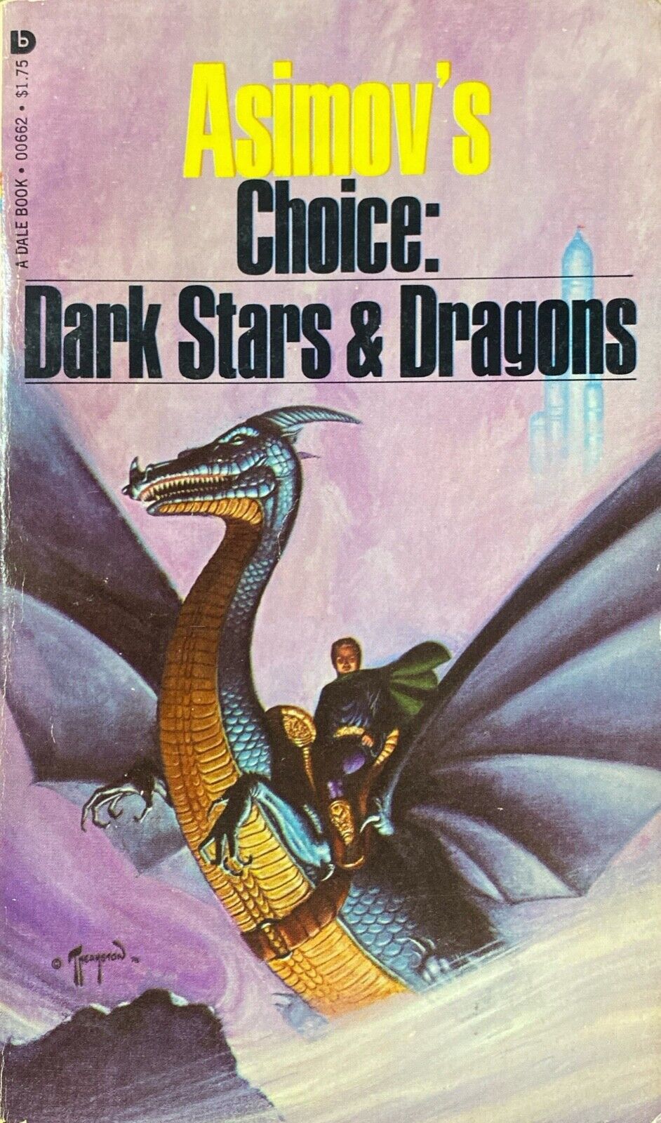 Asimov's Choice: Dark Stars & Dragon 1978 Dale Book Paperback