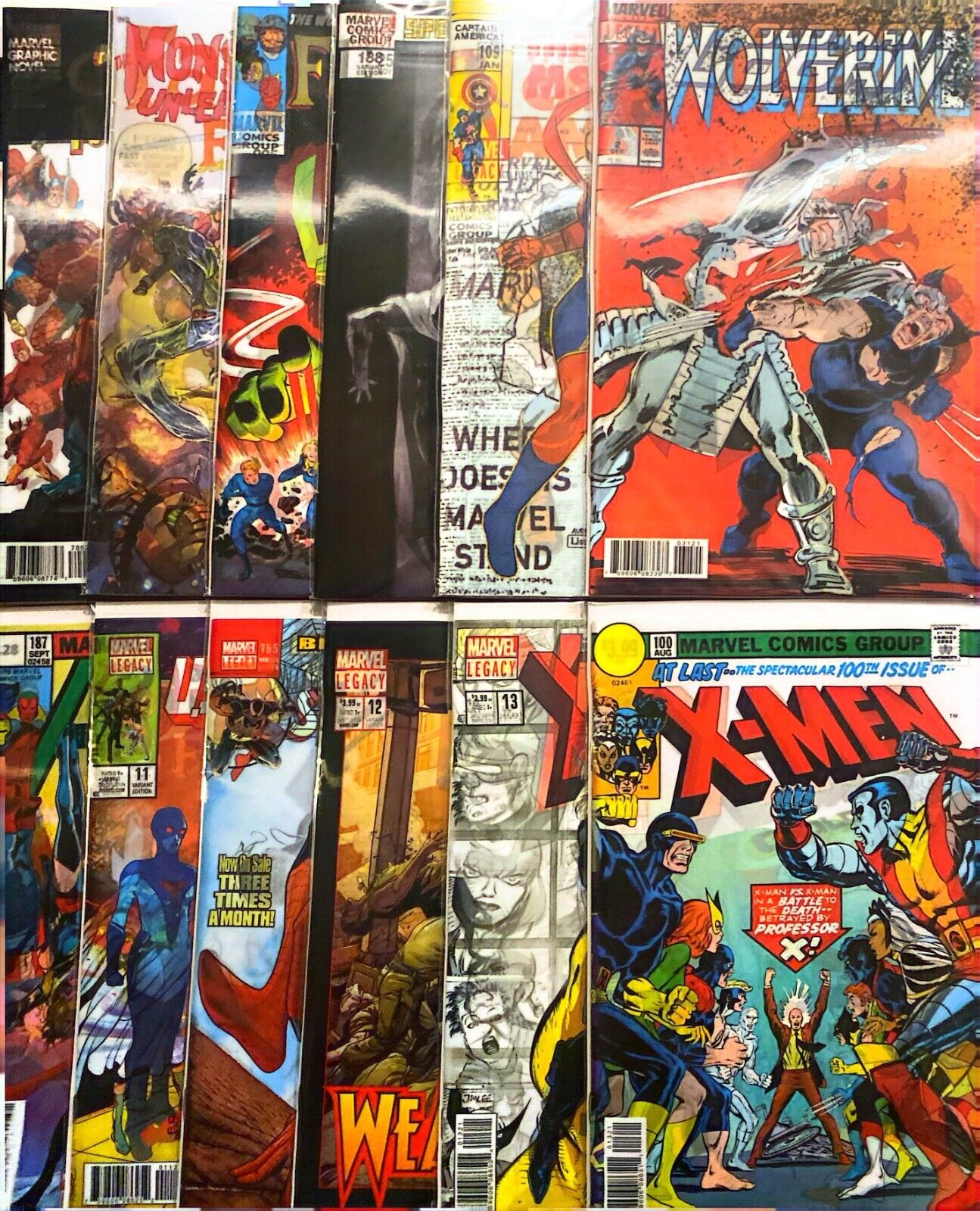 Marvel Comics Marvel Legacy Complete Lenticular Set of 54 Modern Age 2017