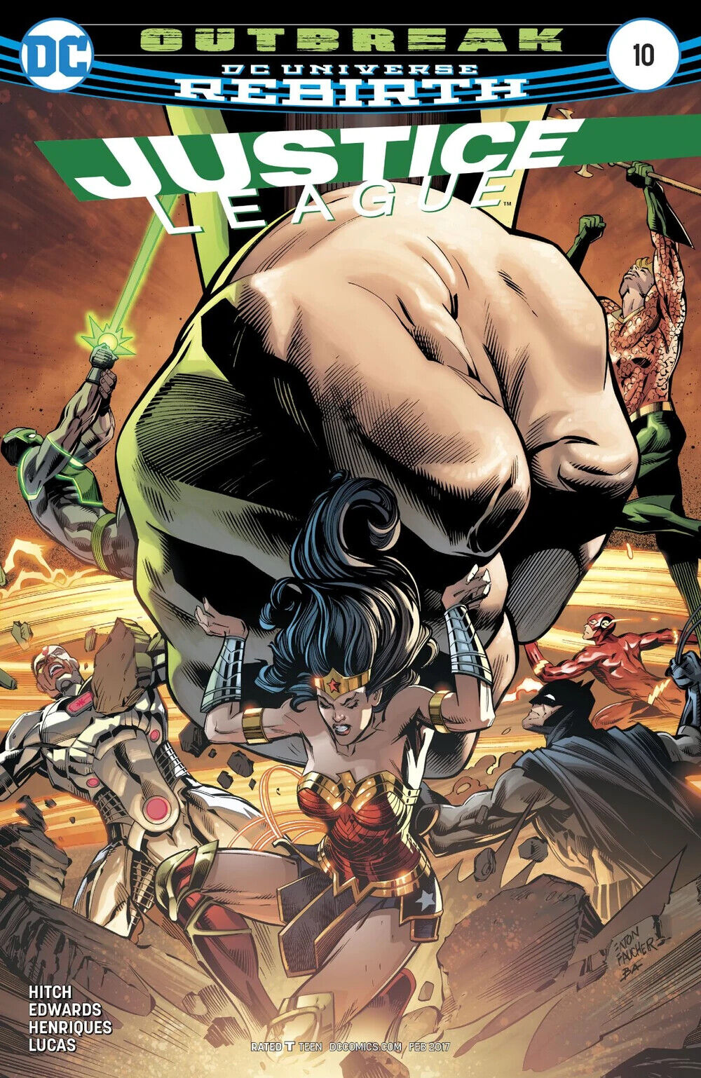 DC Comics Justice League #10 Modern Age 2017