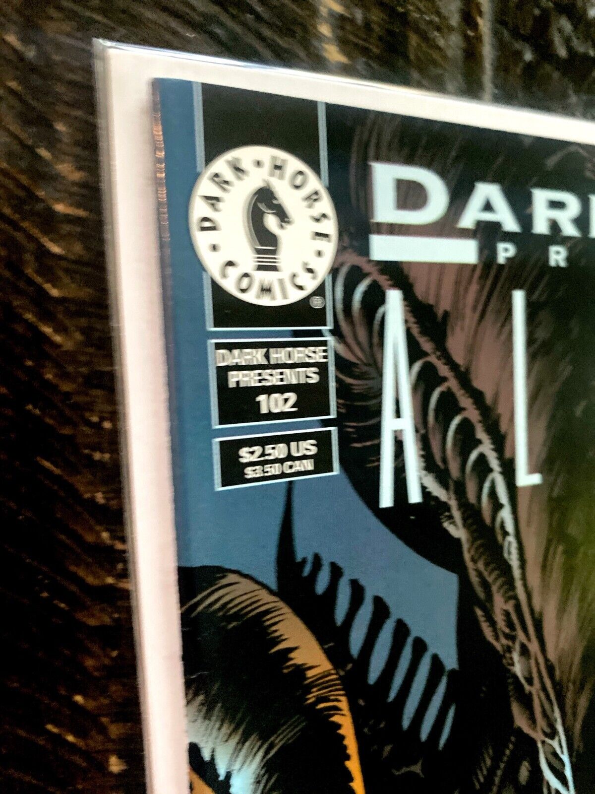 Dark Horse Presents (Aliens) #102 Modern Age 1995 Signed Bernie Wrightson