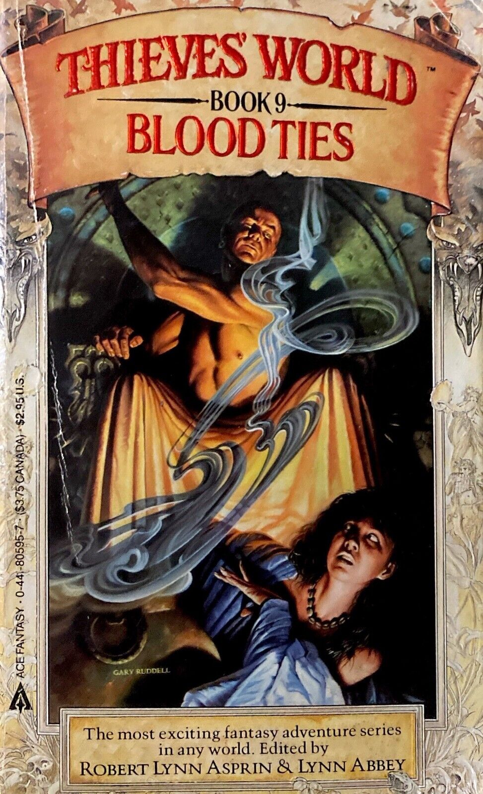 Blood Ties by Robert Lynn Asprin 1986 Ace Paperback Thieves' World 9