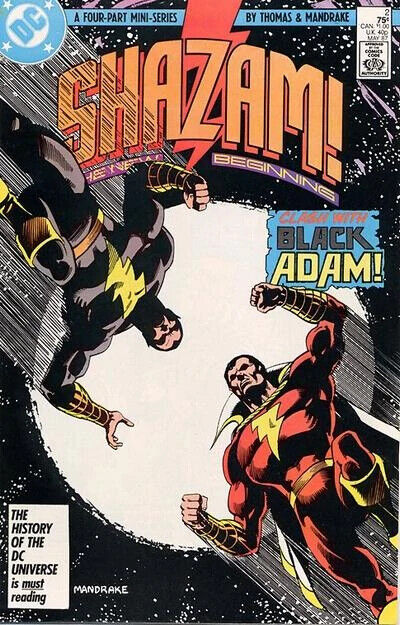 DC Comics Shazam!: The New Beginning #2 Copper Age 1987 Black Adam