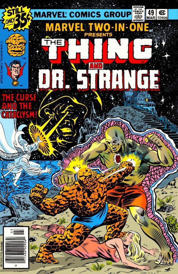 Marvel Comics Marvel Two-in-One #49 Bronze Age 1979 Doctor Strange