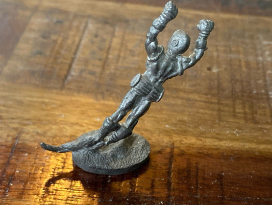 Iron Man TTRPG Tabletop Pewter Miniature TSR 1984 D&D Marvel Avengers