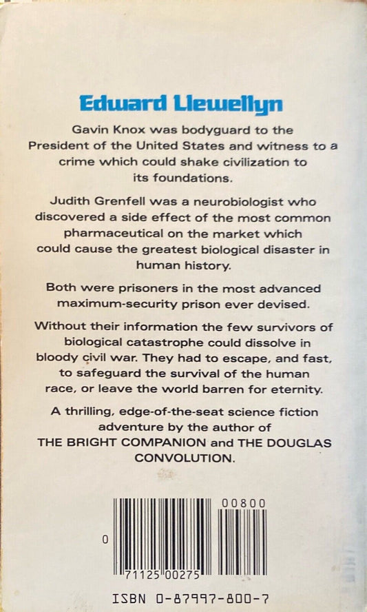 Prelude to Chaos by Edward Llewellyn 1983 Daw No. 517 UE1800 Paperback