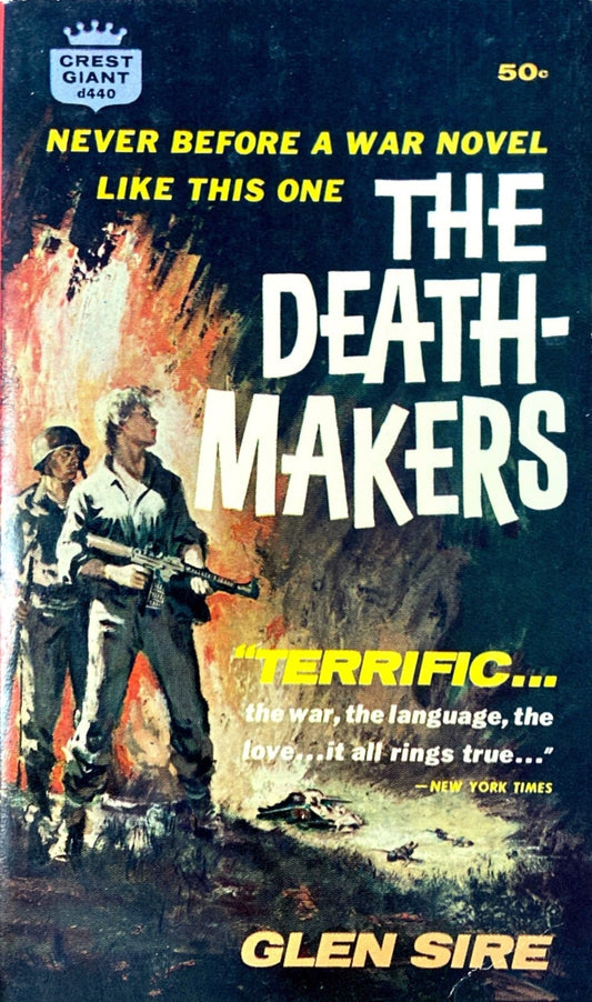 The Death Makers by Glen Sire 1961 Crest Giant d440 Paperback