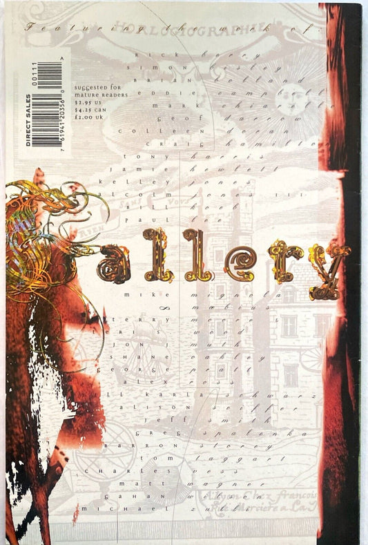 DC Vertigo Comics The Sandman: Gallery of Dreams 1994 Signed Neil Gaiman