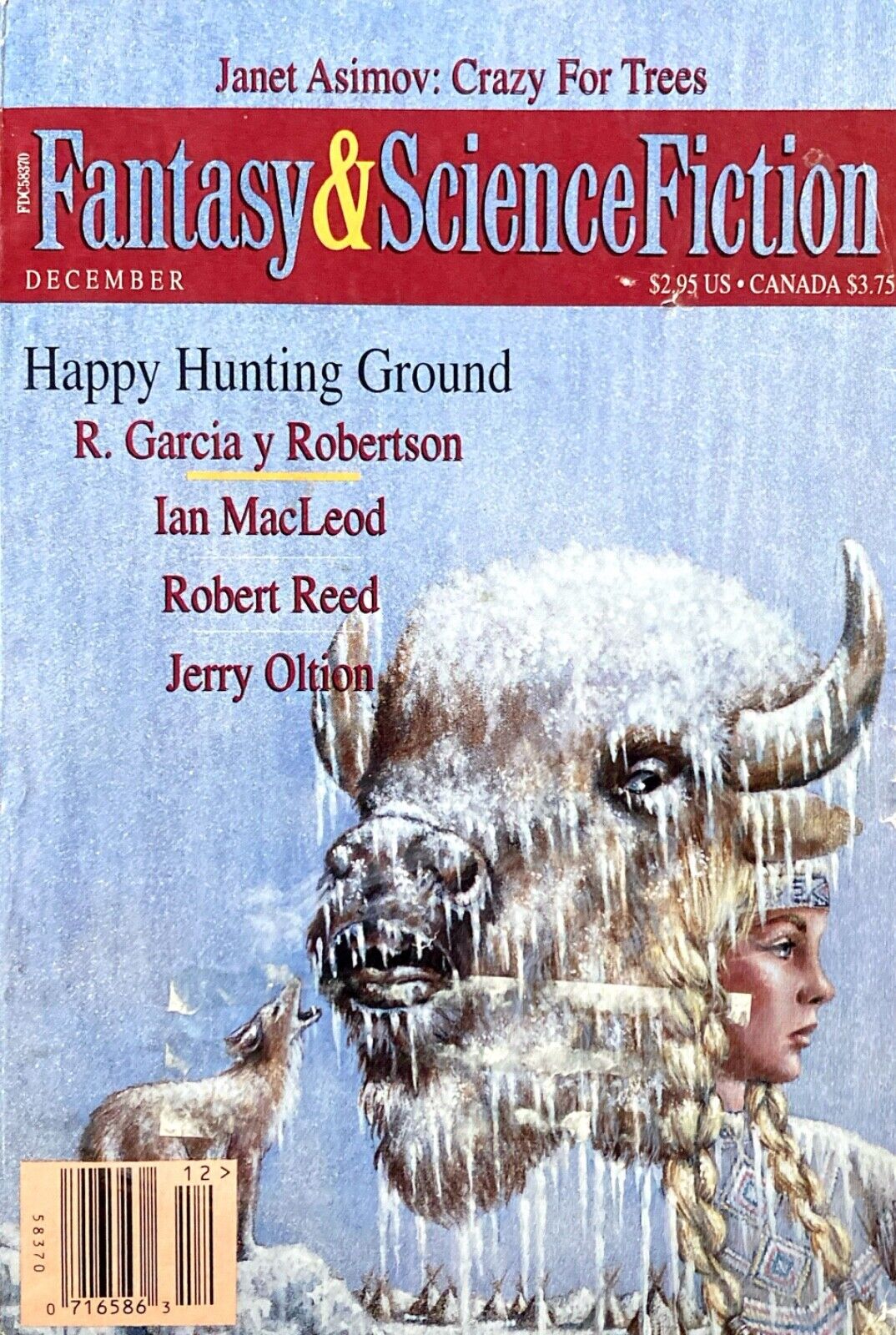 Fantasy & Science Fiction Vol. 89 No. 6 December 1995 Asimov MacLeod