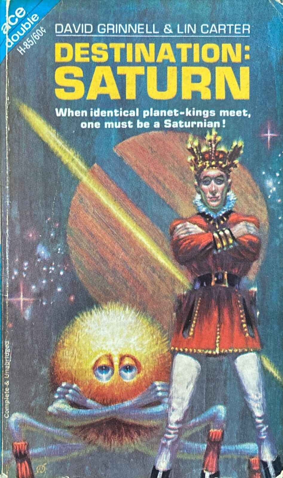 Destination: Saturn/Invader On My Back by Grinnell & Carter/High Ace Double H-85