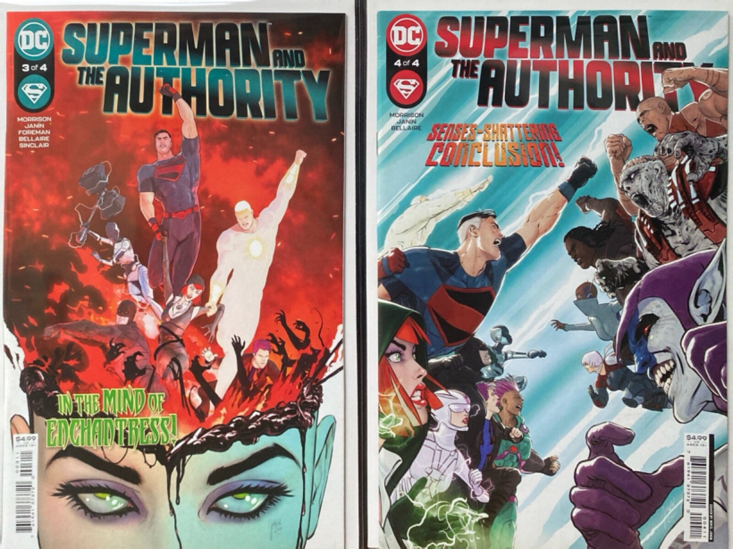 DC Comics Superman and the Authority #1-4 Modern Age