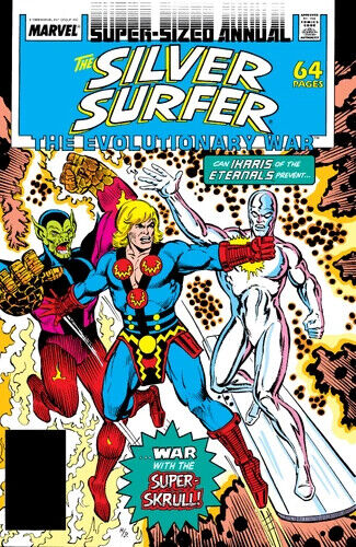 Marvel Comics Silver Surfer Annual #1 Copper Age 1988