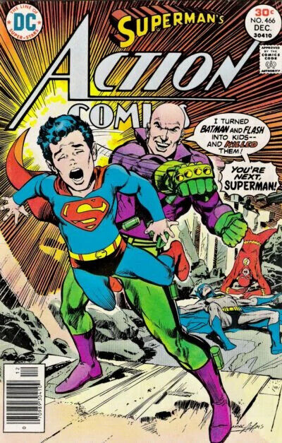 DC Comics Action Comics #466 Bronze Age 1976 Neal Adams