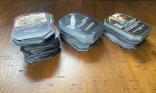 Large Lot of 400+ WizKids Battlestar Galactica Cards TCG CCG