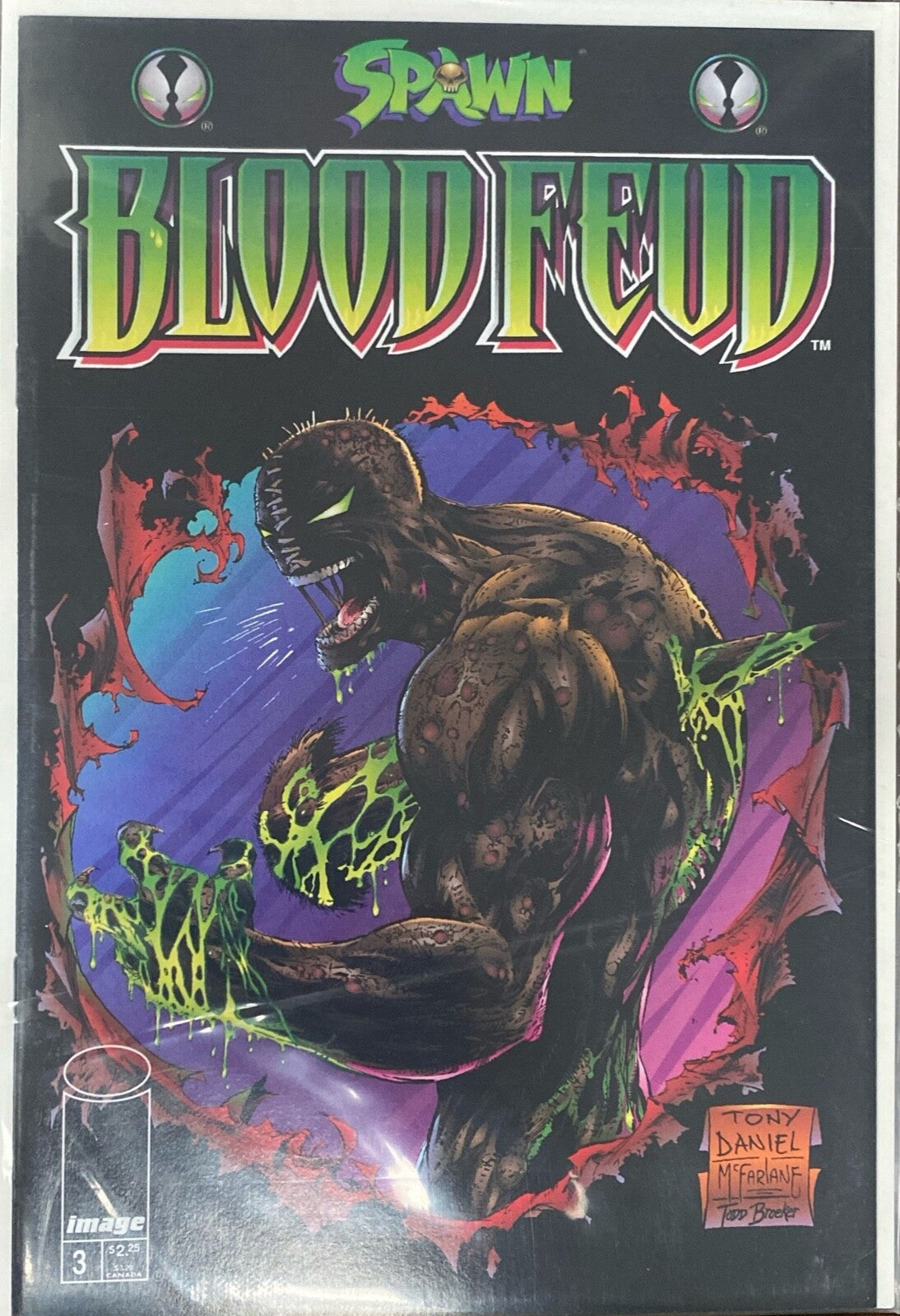Image Comics Spawn Blood Feud #1-4 Modern Age 1995 Complete