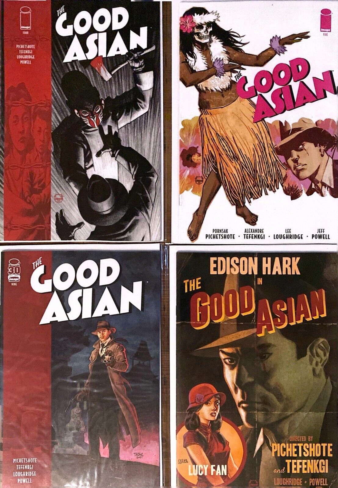 Image Comics The Good Asian #1-10 Modern Age 2021 Complete Eisner Award