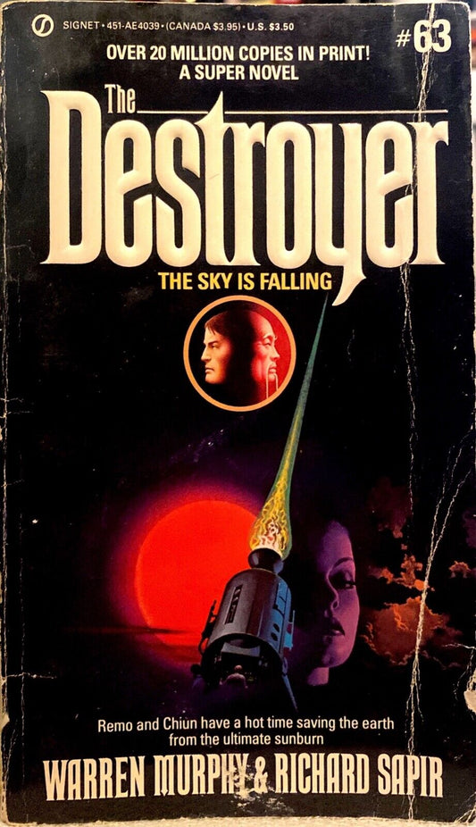 The Destroyer #63 The Sky is Falling by Warren Murphy & Richard Sapir 1985