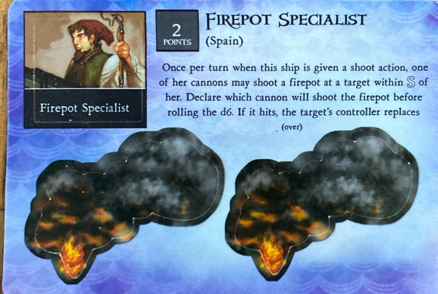 WizKids Pirates CSG at Ocean's Edge 071 Firepot Specialist (Spain)
