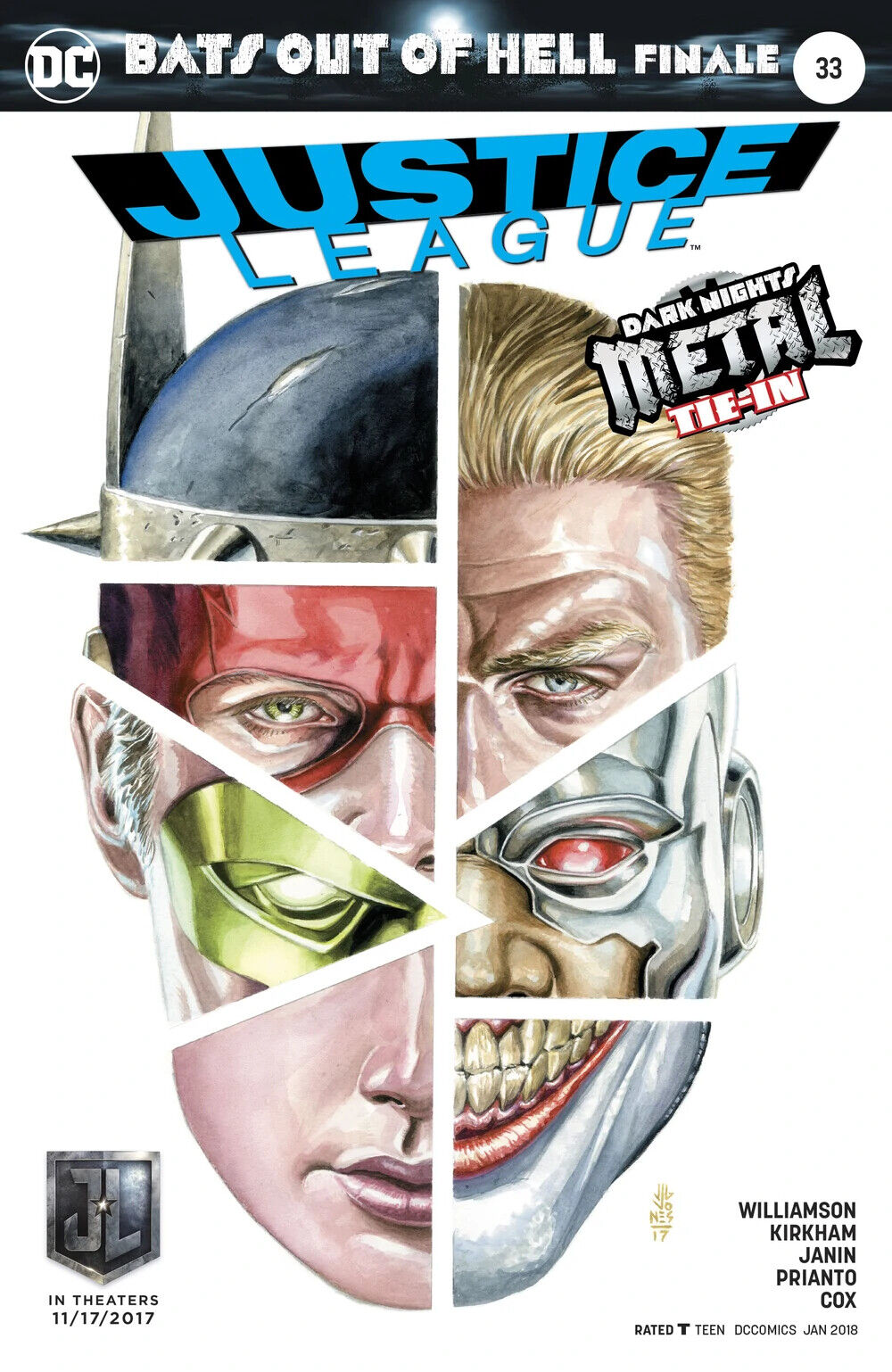 DC Comics Justice League #33 Modern Age 2018 Variant