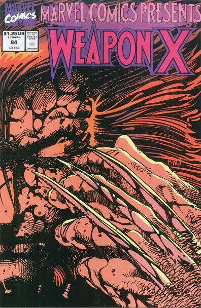 Marvel Comics Presents #84 Copper Age 1991 Weapon X Wolverine