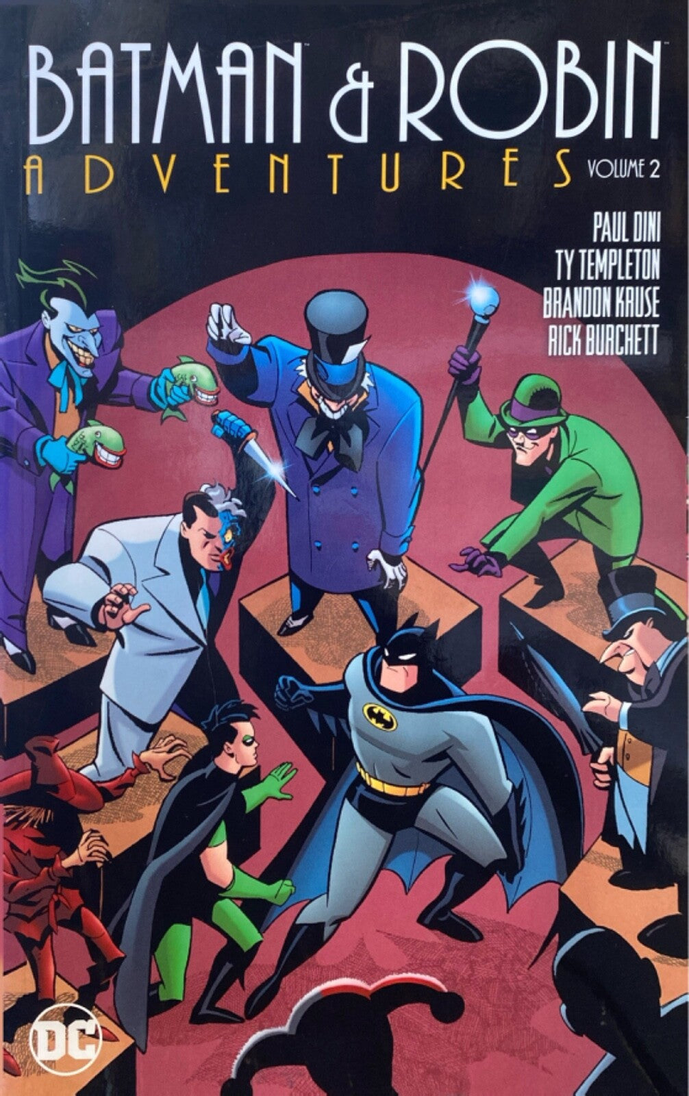 DC Comics The Batman & Robin Adventures Volume 2 Paperback