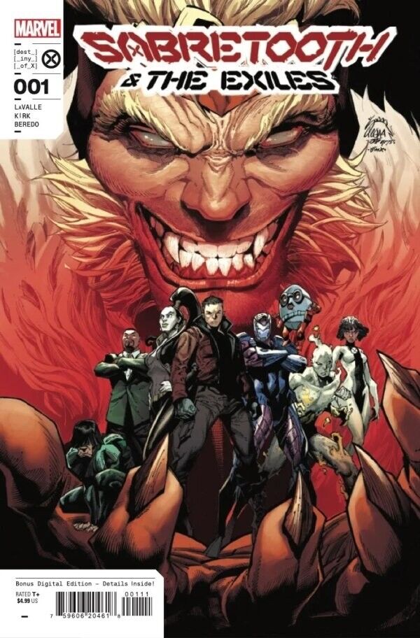 Marvel Comics Sabretooth & the Exiles #1 Modern Age 2022