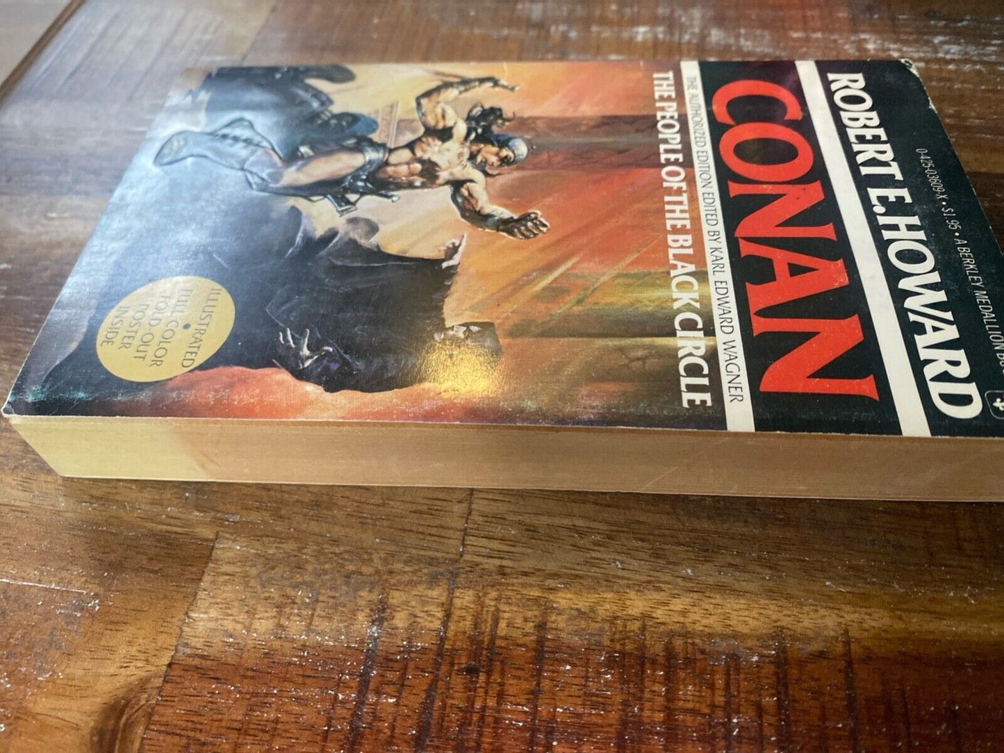 People of the Black Circle by Robert E. Howard 1977 Berkley Paperback Conan