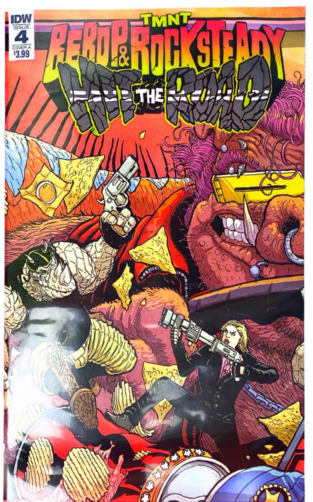 IDW Comics TMNT: Bebop & Rocksteady Hit the Road #1-5 2019 Complete Series