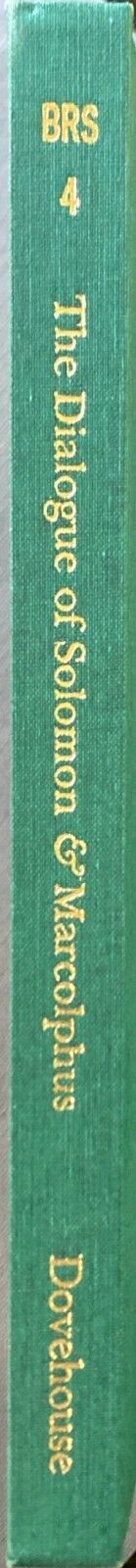 The Dialogue of Solomon & Marcolphus edited by Donald Beecher 1995 Hardcover