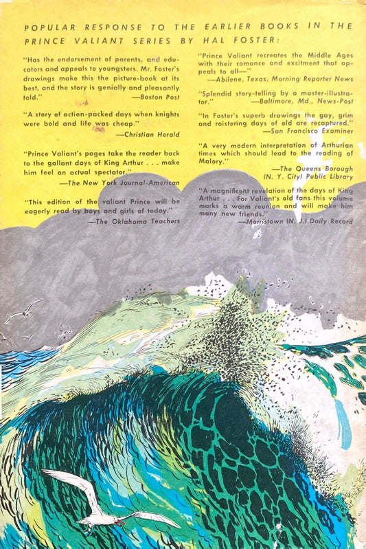 Prince Valiant's Perilous Voyage (Vol. 4) by Hal Foster 1976 Nostalgia Hardcover