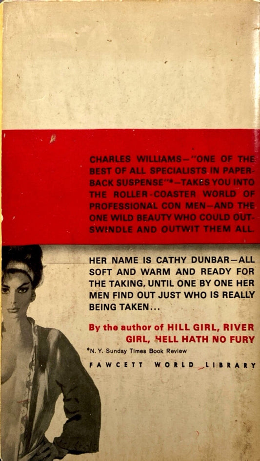 Nothing in Her Way by Charles Williams 1963 Fawcett Gold Medal k1289 Paperback