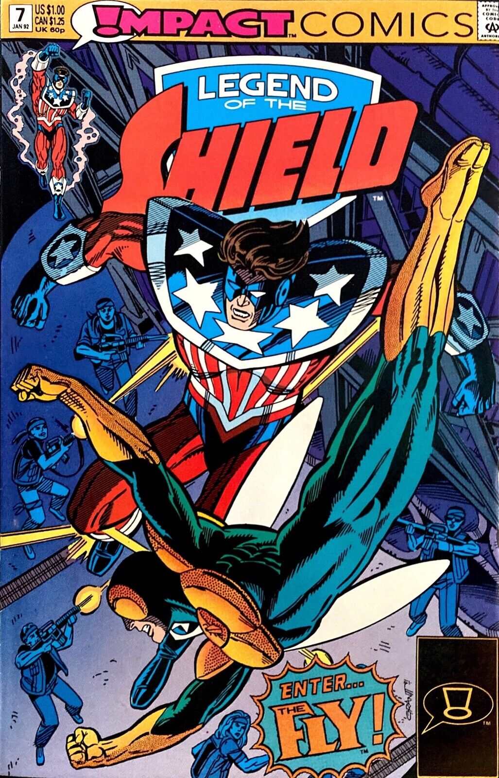 Impact Comics Legend of the Shield #7 Modern Age 1992